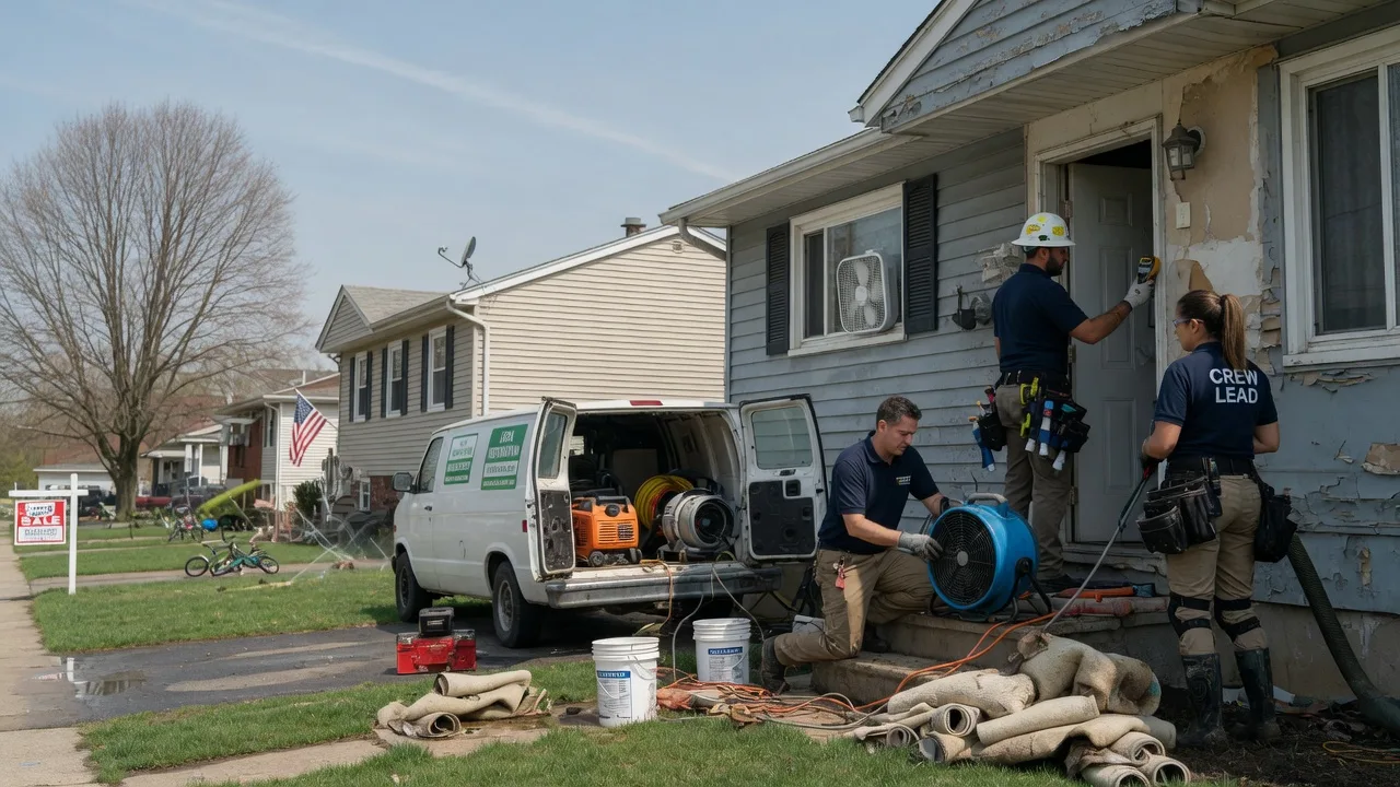 Flood Cleanup in New Paris, OH near me